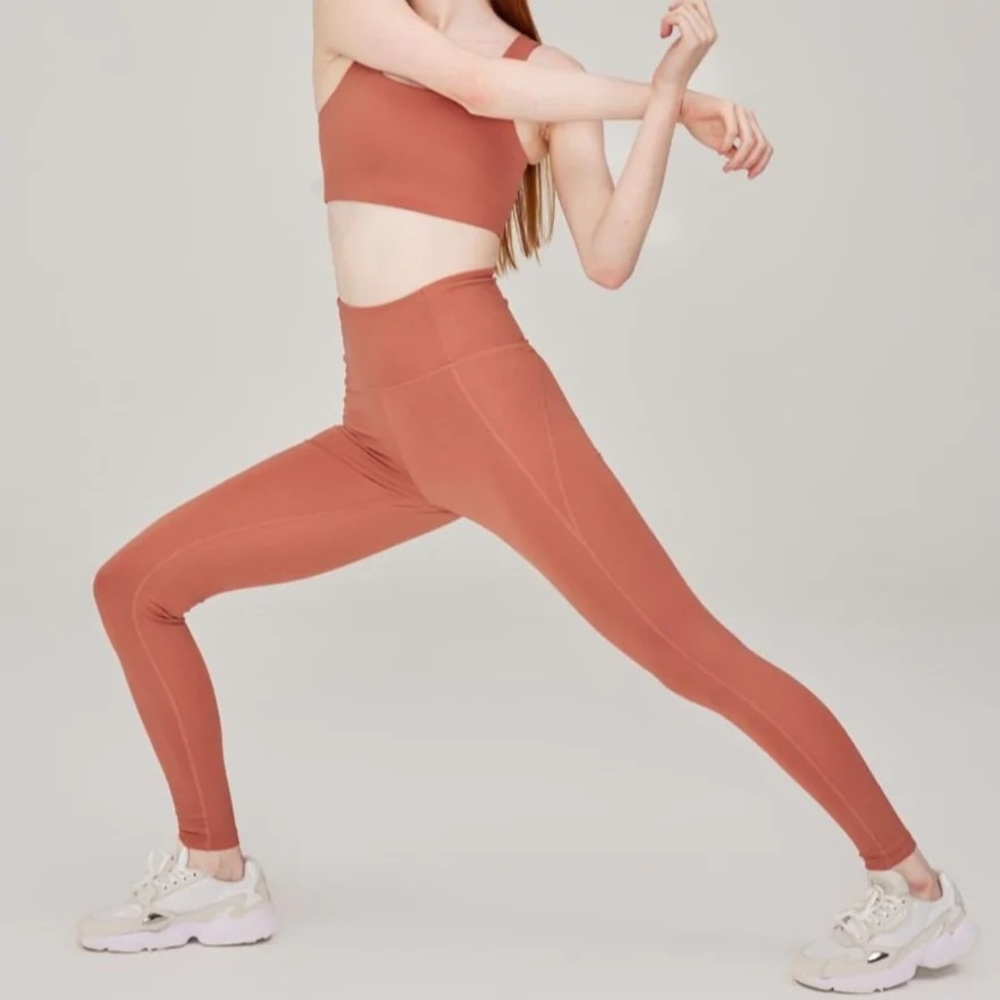 Brick Girlfriend Collective High Rise Legging NWT